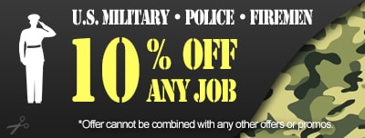military coupons for roofing